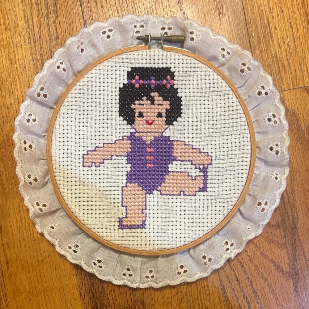 Vintage Ballerina Cross Stitch